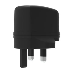 Single Port 2.4A Mains Charger, UK  w/ 1m Micro-USB Cable