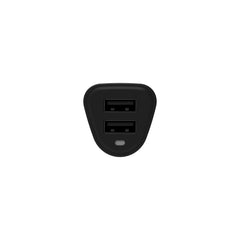 Griffin PowerJolt Dual Universal USB-A 12W Car Charger - Black