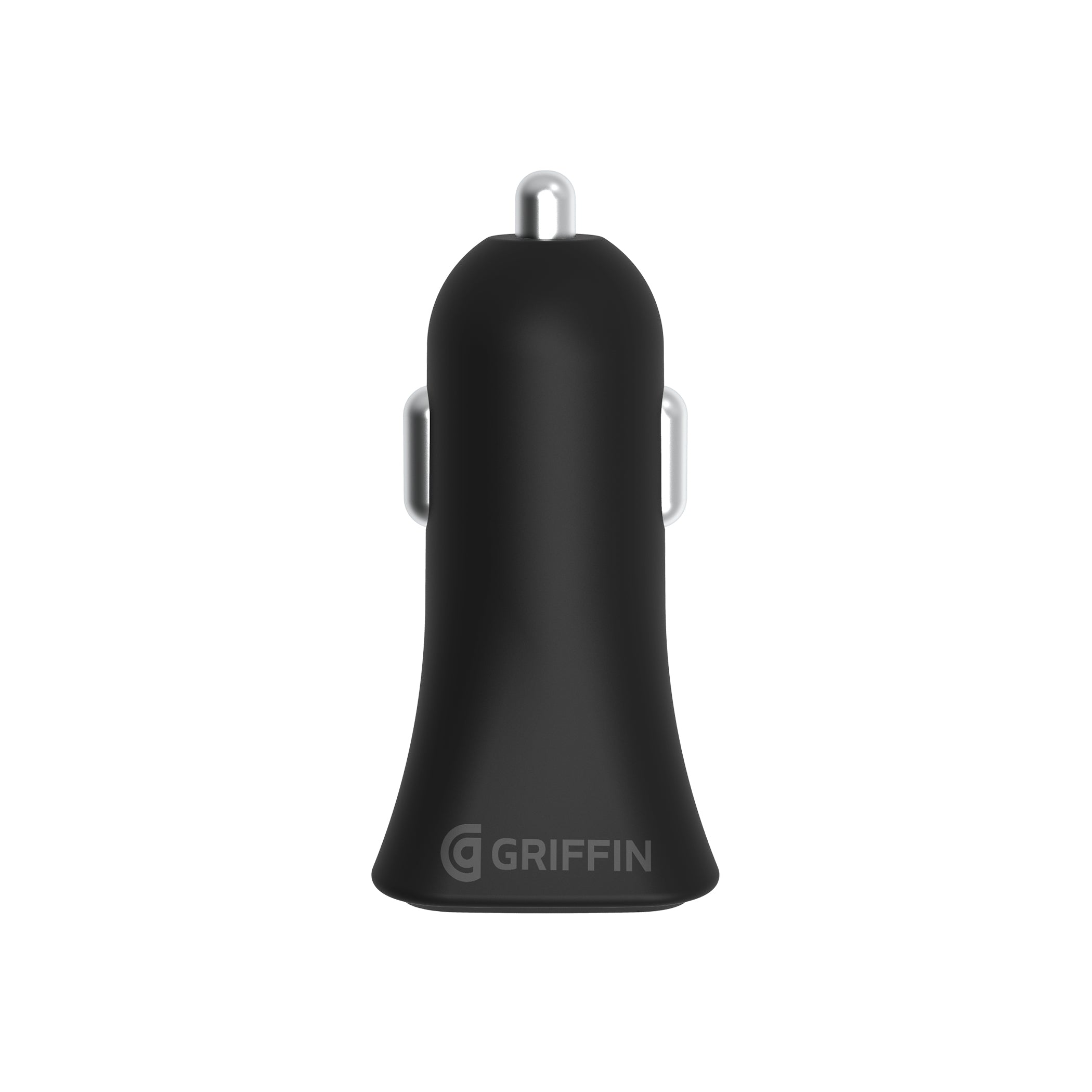 Griffin PowerJolt Dual Universal USB-A 12W Car Charger - Black