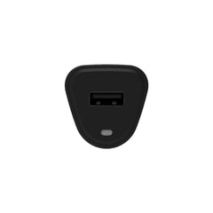 PowerJolt Universal USB-A 12W Car Charger with USB-A to Lightning Cable