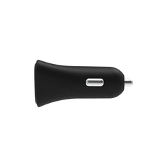 PowerJolt Universal USB-A 12W Car Charger with USB-A to Lightning Cable