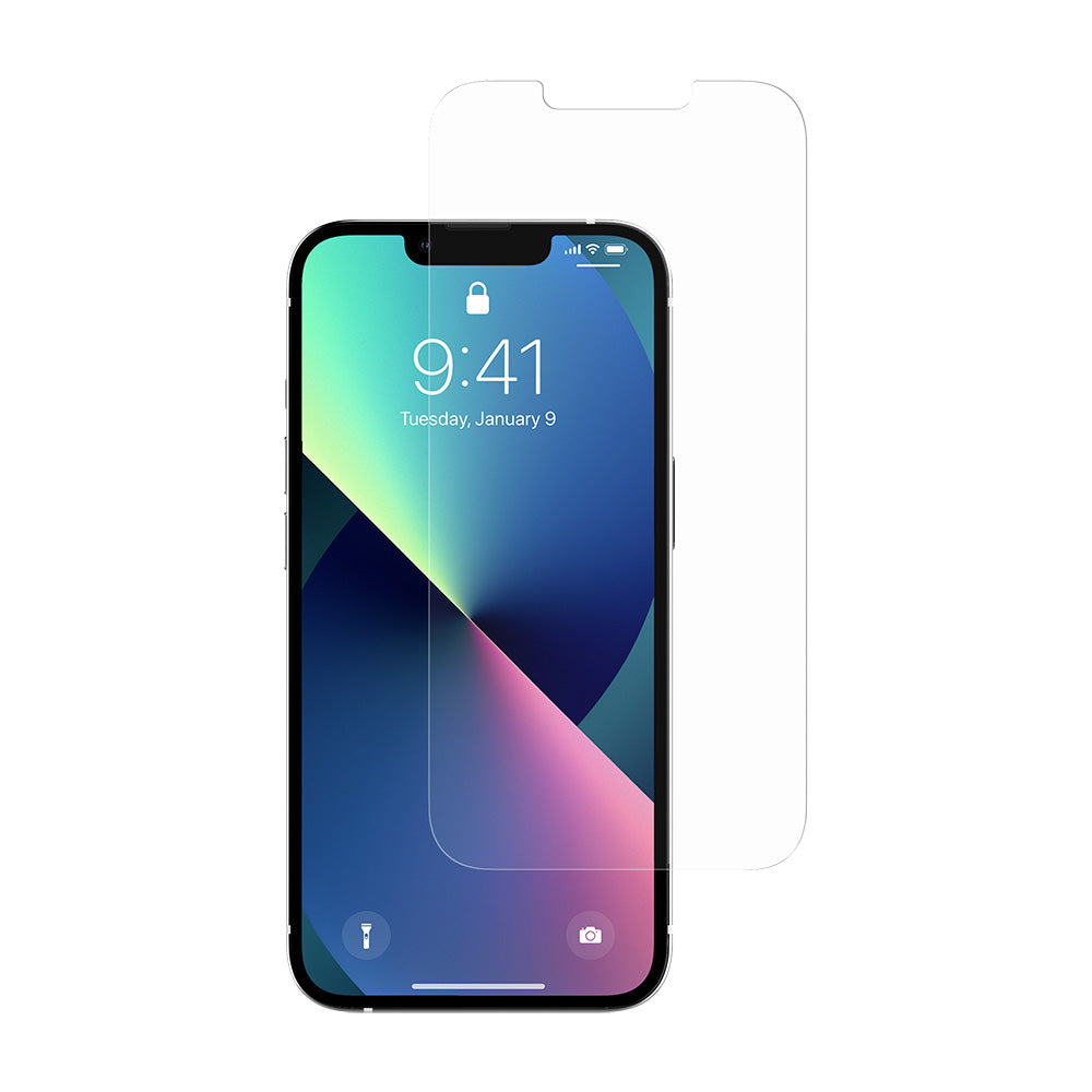 Antimicrobial Glass Screen Protector for iPhone 13 & iPhone 13 Pro